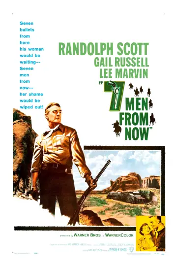 Poster to the movie "7 Men from Now" #1045005
