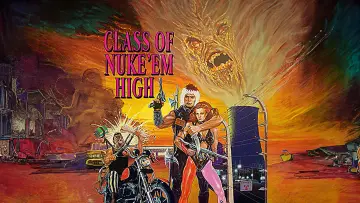 Backdrop to the movie "Class of Nuke 