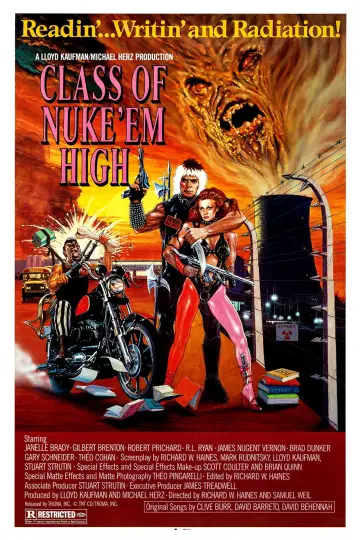 Poster to the movie "Class of Nuke 