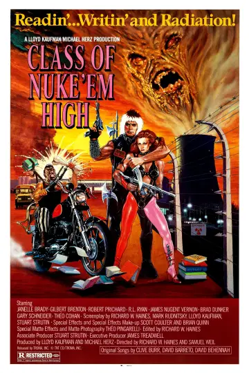 Poster to the movie "Class of Nuke 