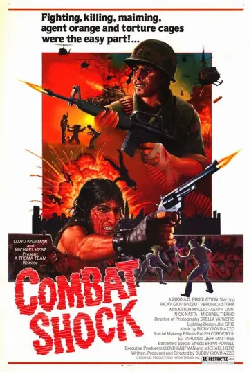 Poster to the movie "Combat Shock" #1128399