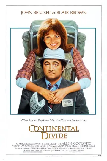 Poster to the movie "Continental Divide" #1106220