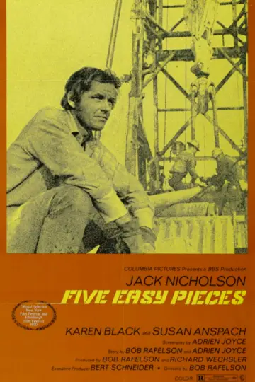 Poster to the movie "Five Easy Pieces" #990831