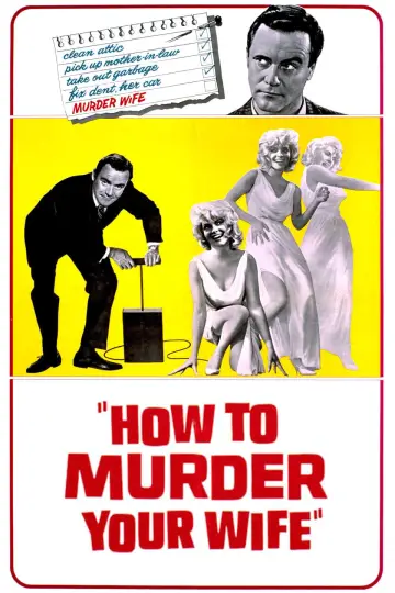 Poster to the movie "How to Murder Your Wife" #1858585