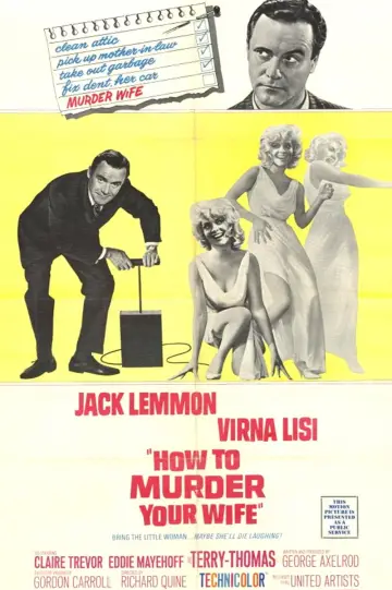 Poster to the movie "How to Murder Your Wife" #1858591