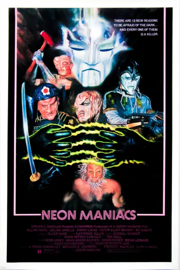 Poster to the movie "Neon Maniacs" #1130869