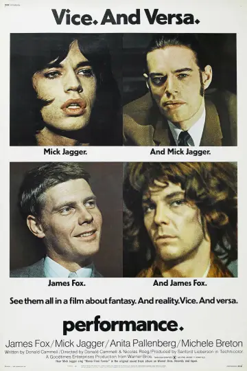 Poster to the movie "Performance" #1102447