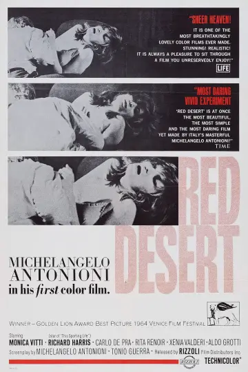 Poster to the movie "Red Desert" #1165576