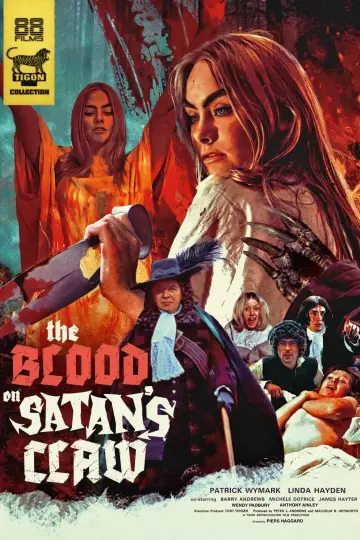 Poster to the movie "Blood on Satan