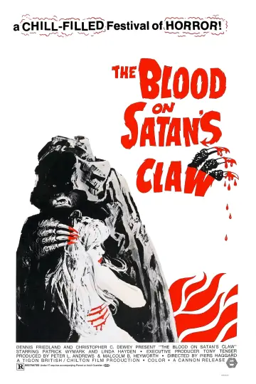 Poster to the movie "Blood on Satan