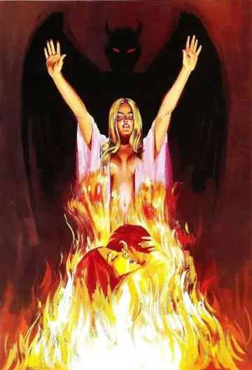 Poster to the movie "Blood on Satan