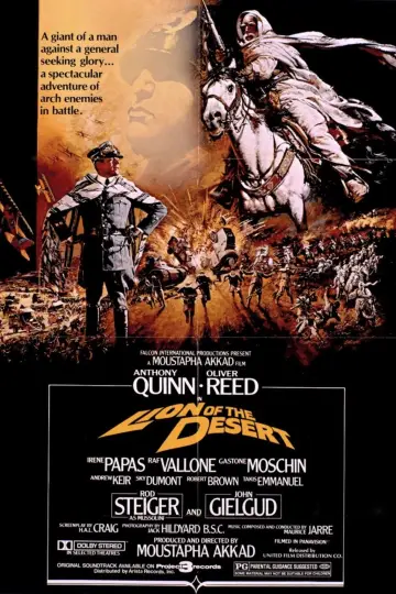 Poster to the movie "Lion of the Desert" #1008941