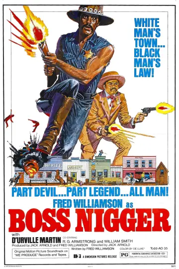 Poster to the movie "Boss Nigger" #1120420