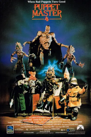 Poster to the movie "Puppet Master 4" #1100238