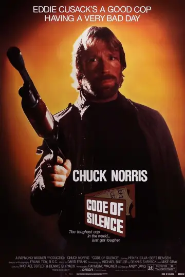 Poster to the movie "Code of Silence" #1013612