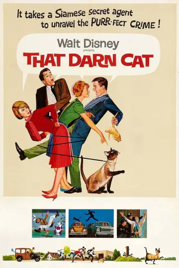 Poster to the movie "That Darn Cat!" #1039948