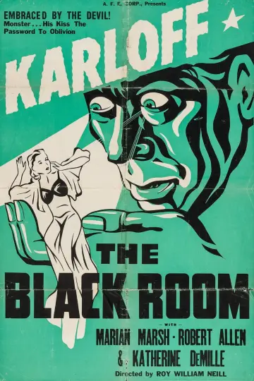 Poster to the movie "The Black Room" #1778546