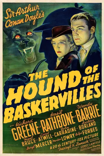Poster to the movie "The Hound of the Baskervilles" #1087008