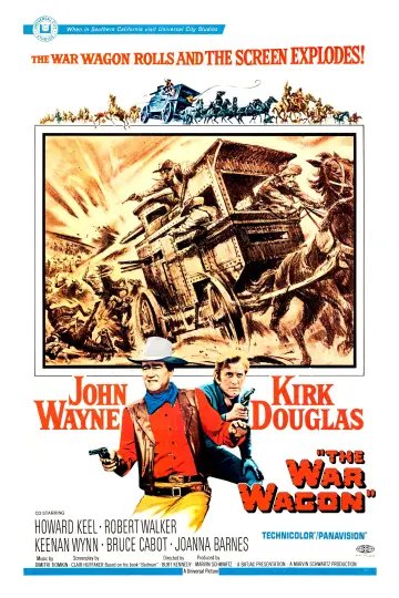 Poster to the movie "The War Wagon" #1584934