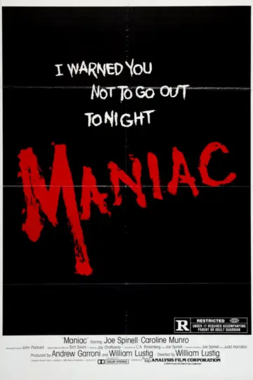 Poster to the movie "Maniac" #285584