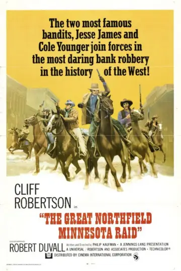 Poster to the movie "The Great Northfield Minnesota Raid" #1523399