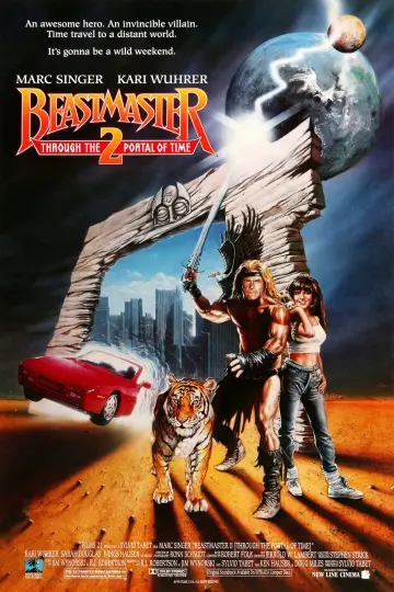 Poster to the movie "Beastmaster 2: Through the Portal of Time" #1067372
