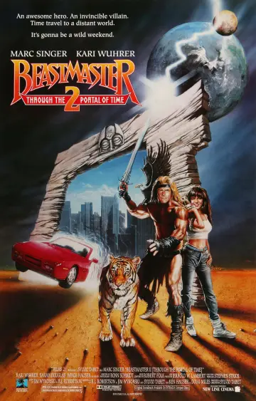 Poster to the movie "Beastmaster 2: Through the Portal of Time" #1067374