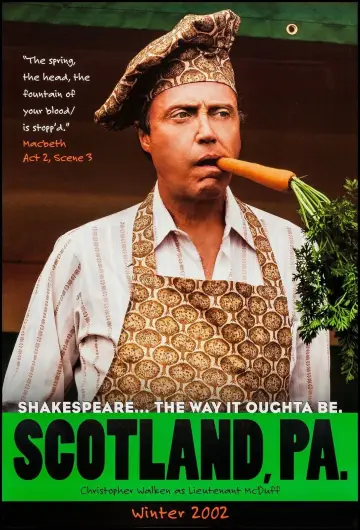 Poster to the movie "Scotland, PA" #1129974