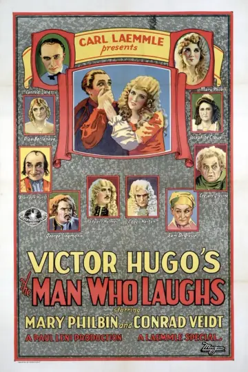 Poster to the movie "The Man Who Laughs" #1080107