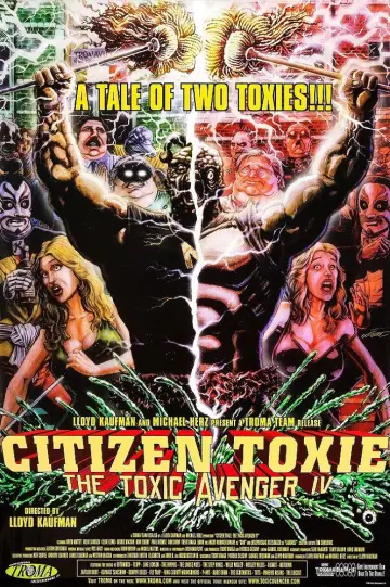 Poster to the movie "Citizen Toxie: The Toxic Avenger IV" #1025802