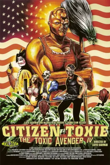Poster to the movie "Citizen Toxie: The Toxic Avenger IV" #1025808