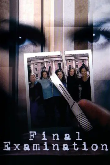 Poster to the movie "Final Examination" #1135223