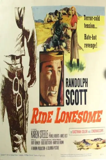 Poster to the movie "Ride Lonesome" #496357