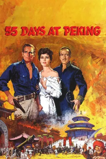 Poster to the movie "55 Days at Peking" #1027981