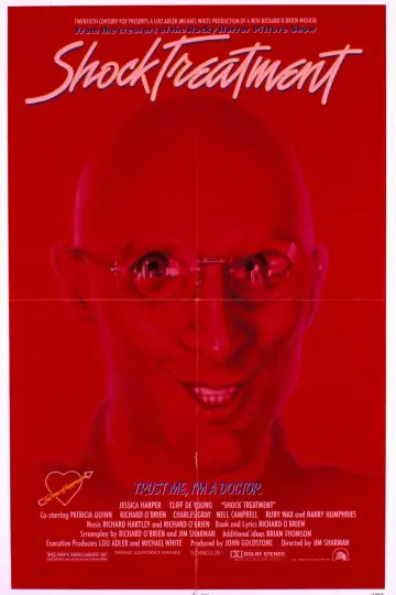 Poster to the movie "Shock Treatment" #1125763