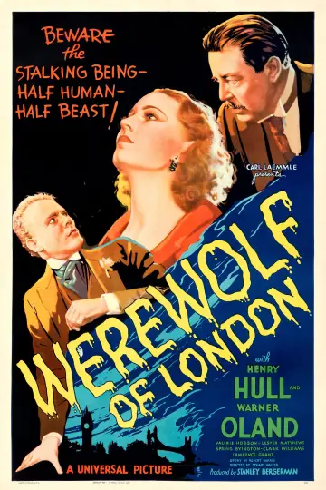 Poster to the movie "Werewolf of London" #1047846