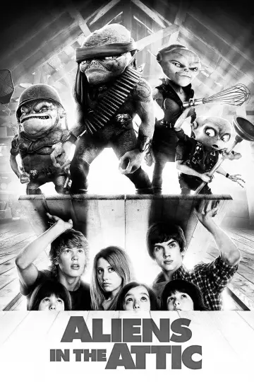 Poster to the movie "Aliens in the Attic" #873271