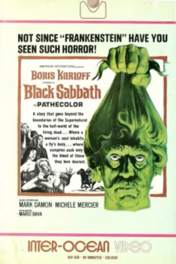 Poster to the movie "Black Sabbath" #231799
