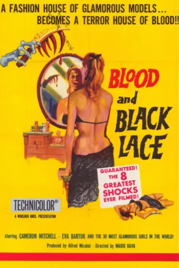 Poster to the movie "Blood and Black Lace" #921997