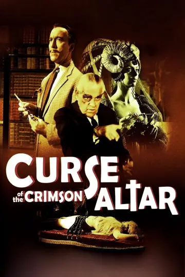 Poster to the movie "Curse of the Crimson Altar" #1108411