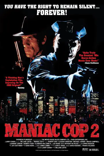 Poster to the movie "Maniac Cop 2" #1203181