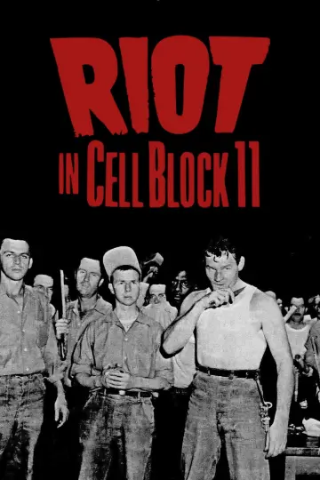 Poster to the movie "Riot in Cell Block 11" #1068738
