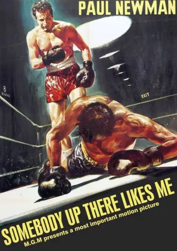 Poster to the movie "Somebody Up There Likes Me" #1097008