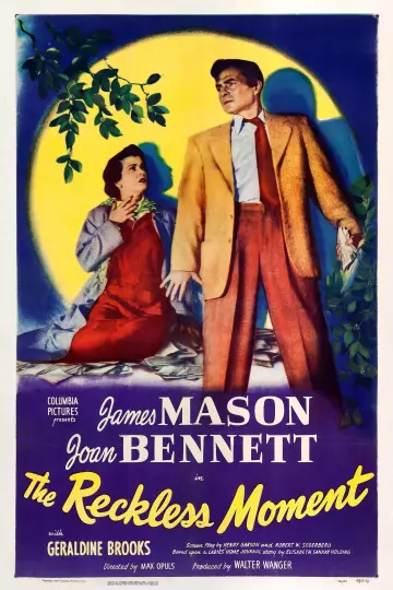 Poster to the movie "The Reckless Moment" #1867201