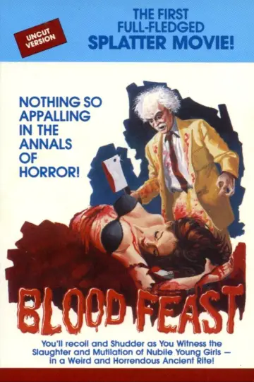Poster to the movie "Blood Feast" #1126039