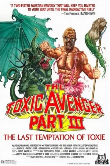 Poster to the movie "The Toxic Avenger Part III: The Last Temptation of Toxie" #1020451