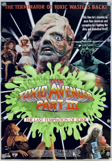 Poster to the movie "The Toxic Avenger Part III: The Last Temptation of Toxie" #1020456