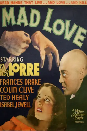Poster to the movie "Mad Love" #657740