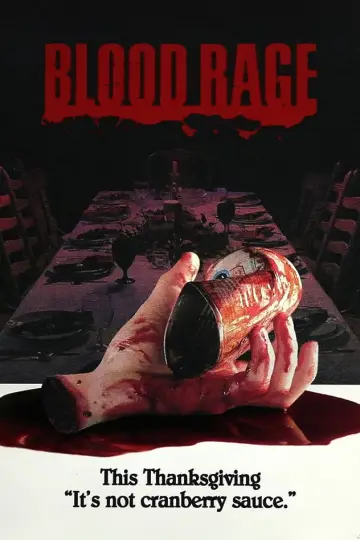 Poster to the movie "Blood Rage" #1114689