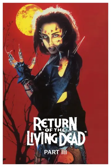 Poster to the movie "Return of the Living Dead III" #870952